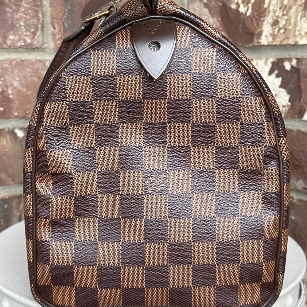 SOLD Louis Vuitton Speedy 30 Damier Ebene - Picture 8 of 9